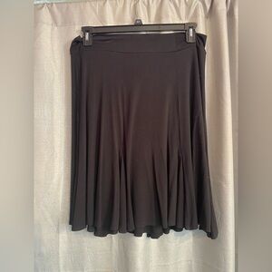 Sense Classic Black A-Line Skirt size  large